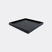 AYTM 'unity' Tray, Medium -  Serving And Trays Black Uni