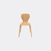 Viccarbe Seating Matt Oak Uni In Matt Oak