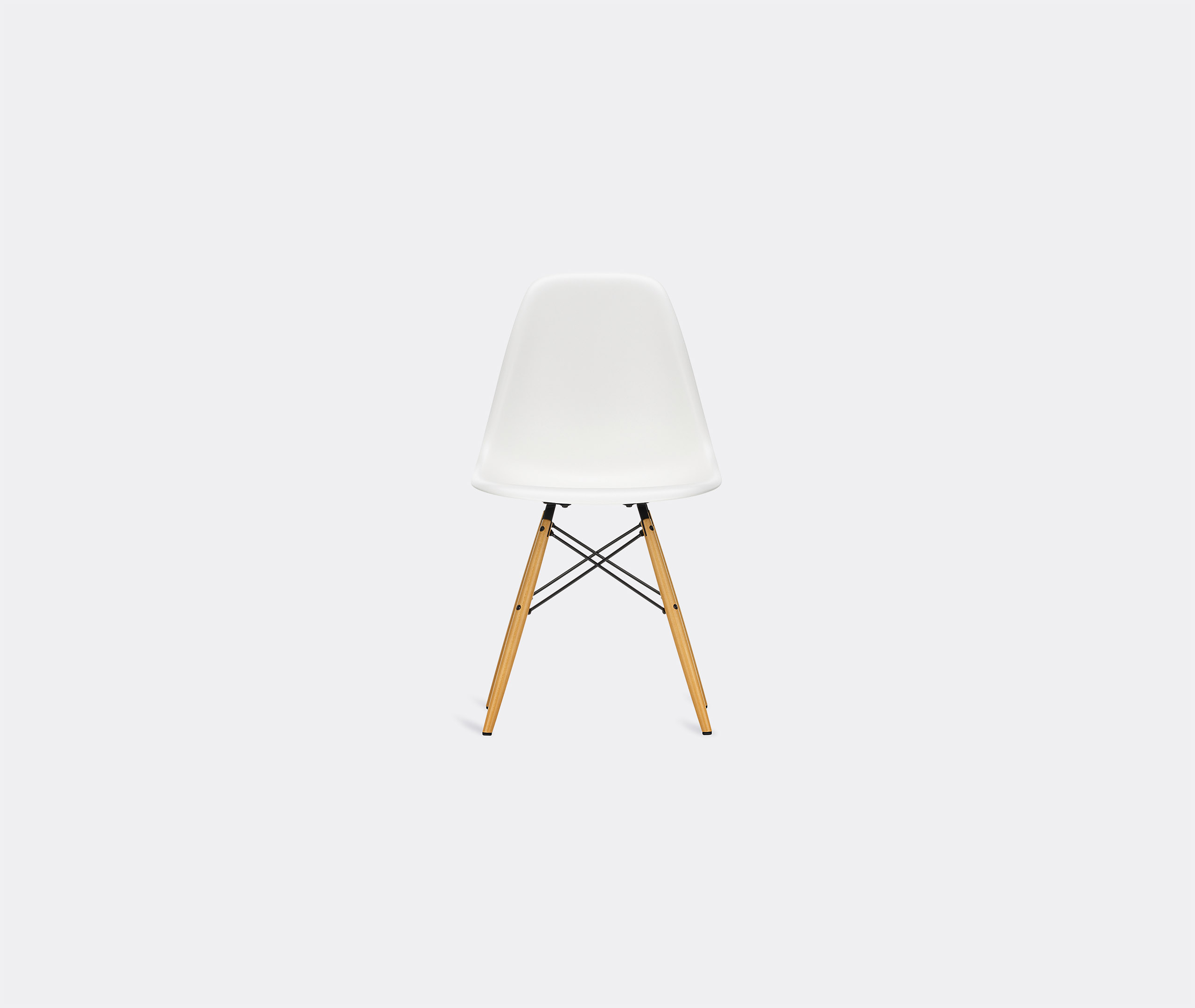 Vitra Seating White In White, Maple, Black