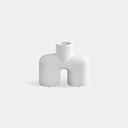 101 Copenhagen 'cobra Uno' Medium  Vase, White -  Vases Bubble White Uni