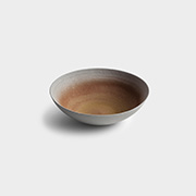 Poltrona Frau 'cretto' Bowl, Large -  Serving And Trays Light Grey Uni