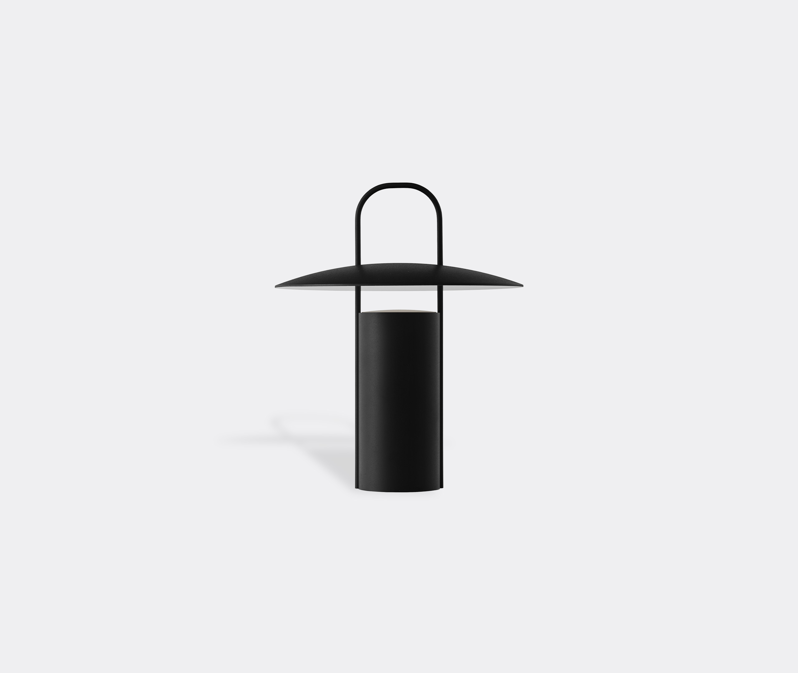 Menu Ray Portable Table Lamp In Black