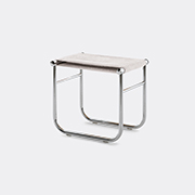 Cassina '9 Tabouret De Salle De Bains' -  Seating White Uni