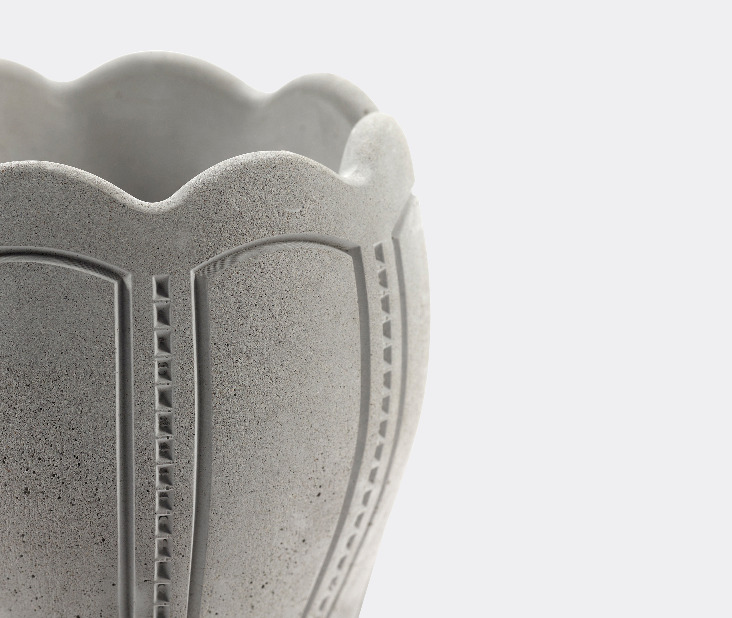 Serax Vases Grey Uni In White
