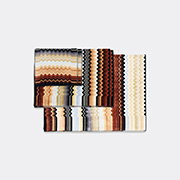 Missoni 'giacomo' Towel Set, Five Pieces, Black -  Bath Linens Black Multicolour Uni