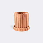 Seletti 'magna Graecia, Dorico' Terracotta Vase With Saucer -  Vases Terracotta Uni