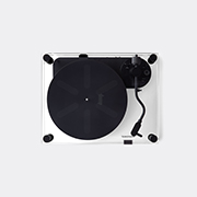Transparent 'transparent' Turntable, Black -  Audio Black Uni