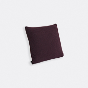 Hay 'texture' Cushion, Burgundy -  Cushions Burgundy Uni