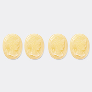 Trudon 'joséphine' Wax Cameo -  Candlelight And Scents White Uni
