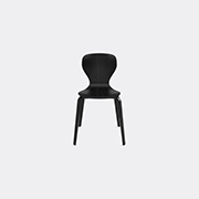 Viccarbe Seating Black Uni In Black