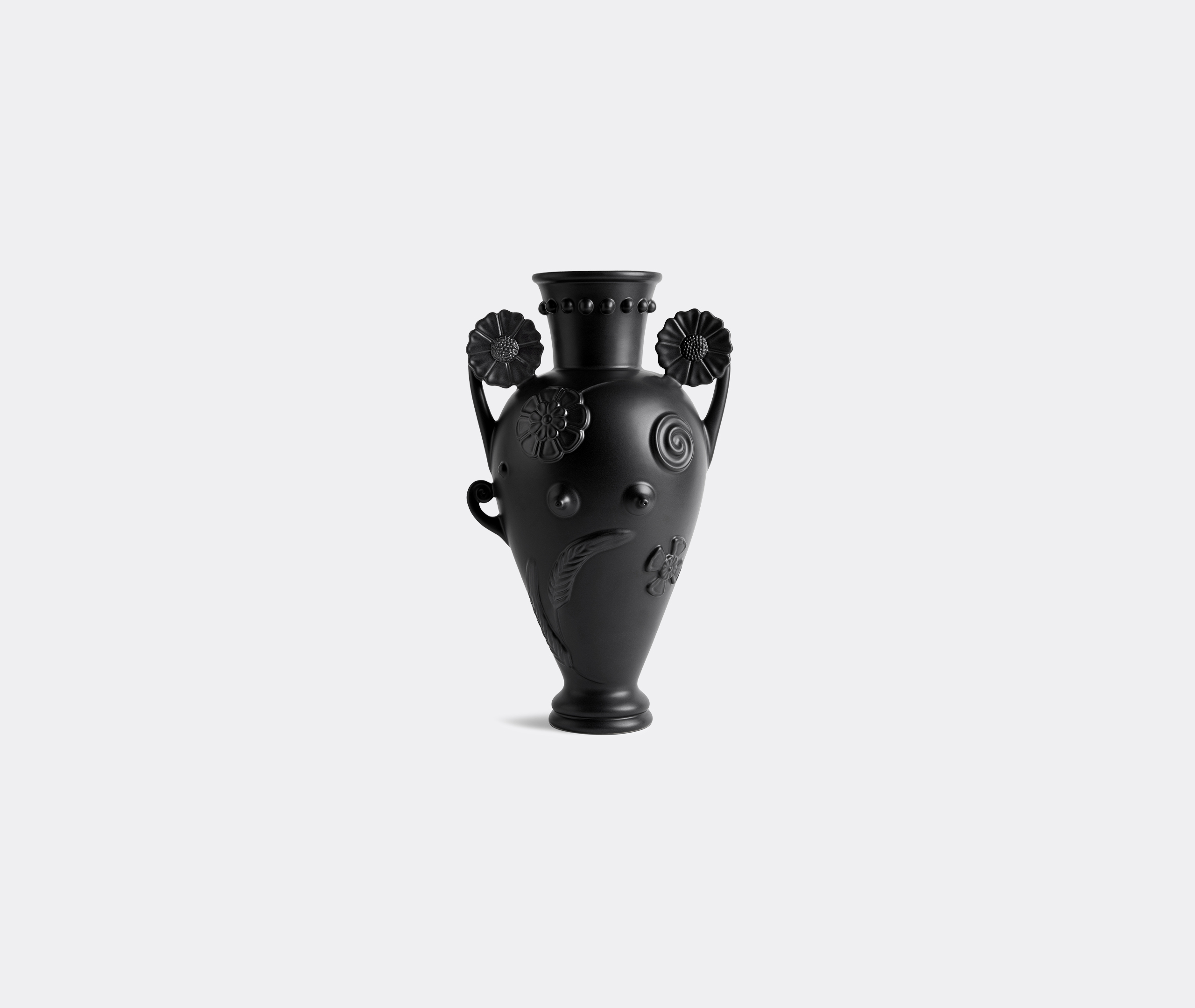 L'objet Vases Black Uni In Black