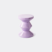 POLSPOTTEN 'zig Zag' Stool, Lilac -  Seating Lilac Uni
