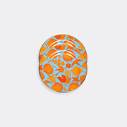 La DoubleJ 'wildbird' Dessert Plates, Set Of Two, Orange -  Tableware Multicolour Uni