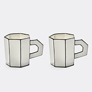 Serax 'carte Blanche' Mug, Set Of Two, White -  Tea And Coffee White Uni