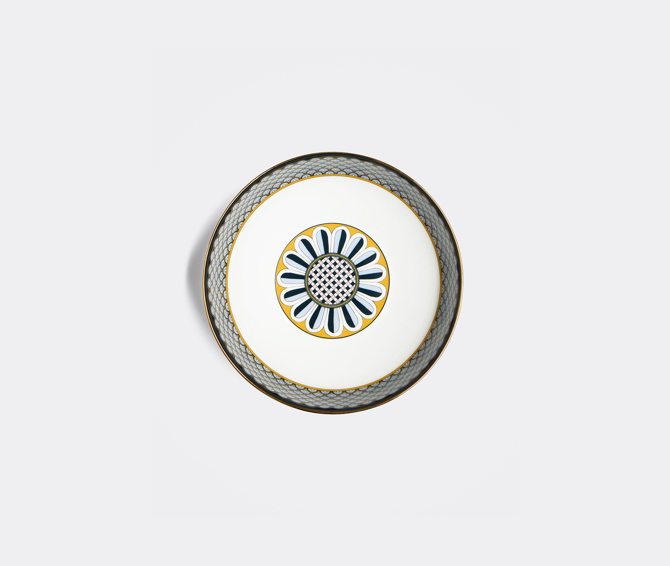 La Doublej Decorative-patterned Serving Bowl (25cm) In Multi