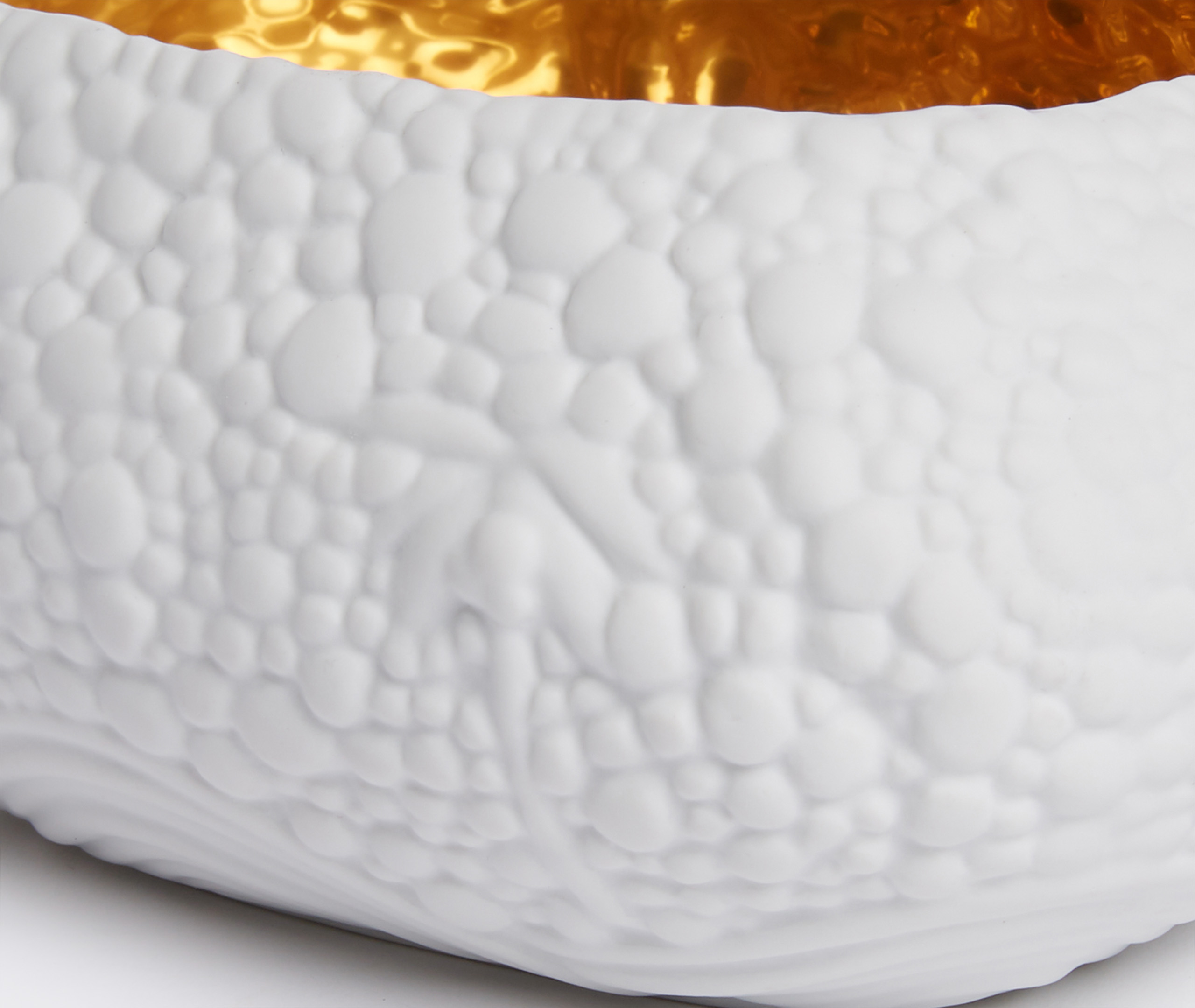 L'objet Decorative Objects White In White, Gold