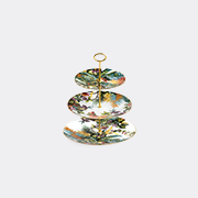 Simone Guidarelli Home 'jungle' Three-tier Cake Stand, Multicolor -  Serving And Trays Multicolour Uni