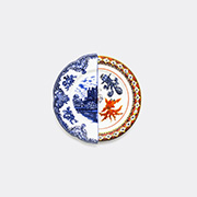 Seletti Tableware White/blue/red Uni In White/blue/red