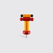 Alessi '100 Values Collection' Corkscrew, Yellow -  Barware Yellow,black,red Uni