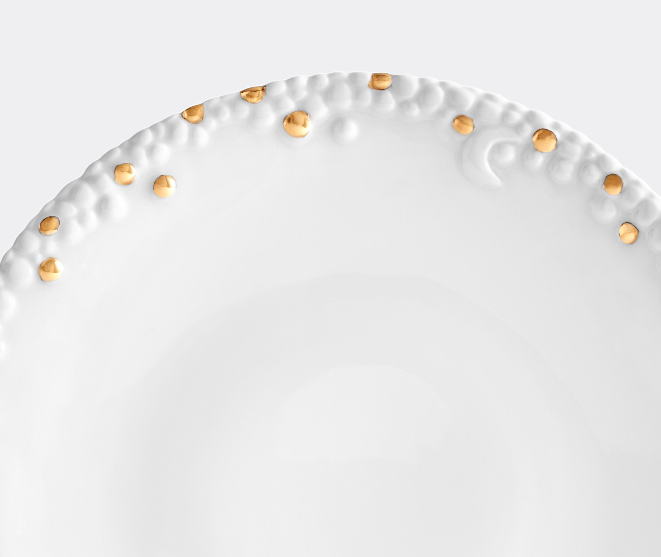 L'objet Tableware White & Gold Uni In White & Gold