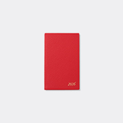 Smythson Stationery Scarlet Red Uni In Red