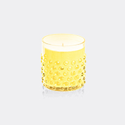 KLIMCHI 'hobnail' Candle, Piña Colada, Citrine -  Candlelight And Scents Multicolour Uni