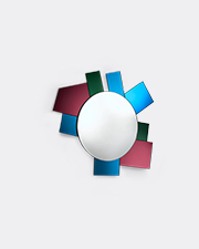 Glas Italia 'dioniso 6' Mirror -  Mirrors And Clocks Multicolour Uni