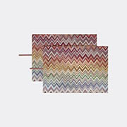 Missoni 'andorra' Placemat, Set Of Two, Red -  Table Linens Red Multicolor Uni
