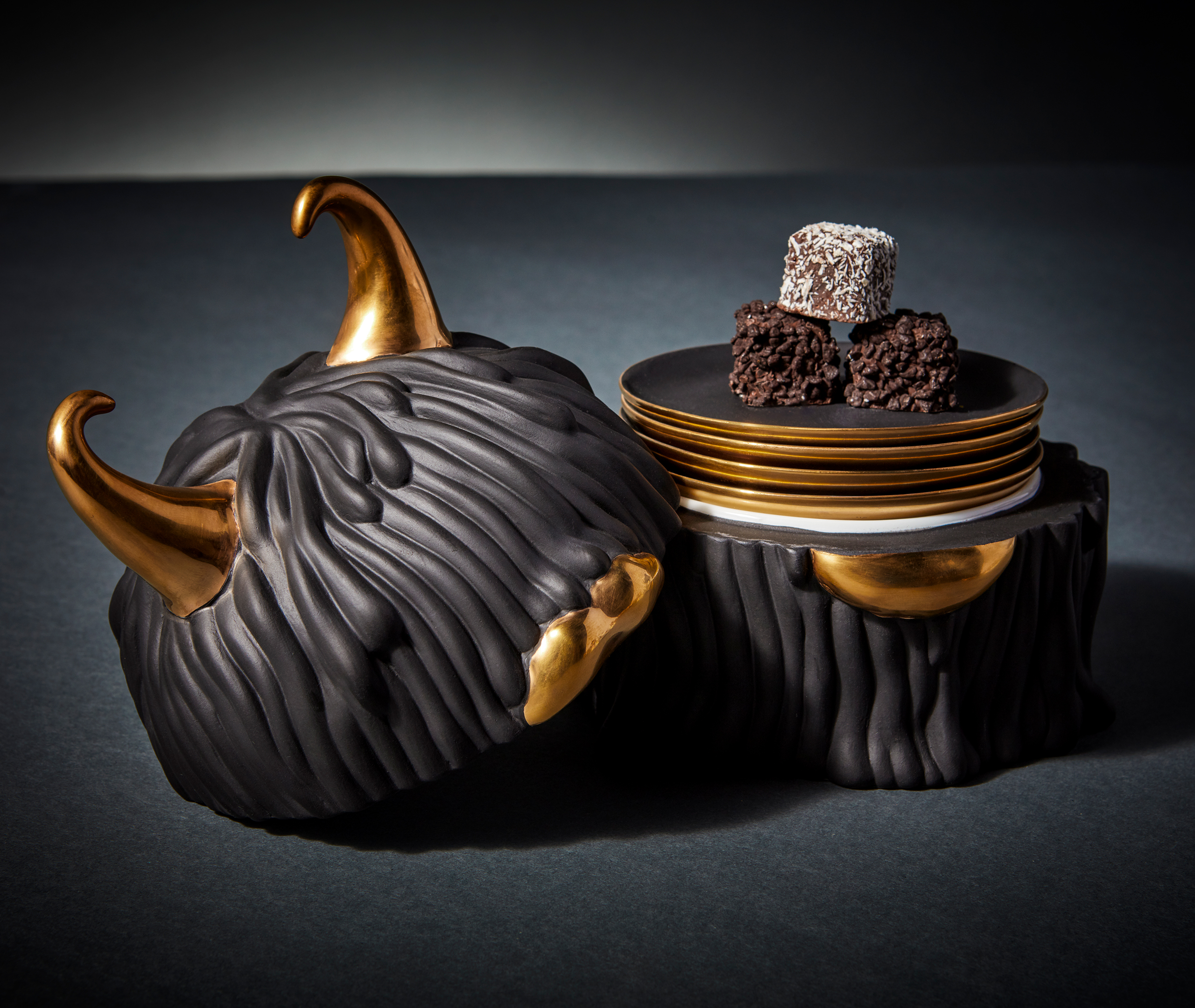 L'objet Tableware Black Uni In Black