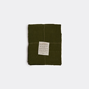 Once Milano Tablecloth, Medium, Green -  Table Linens Green Uni
