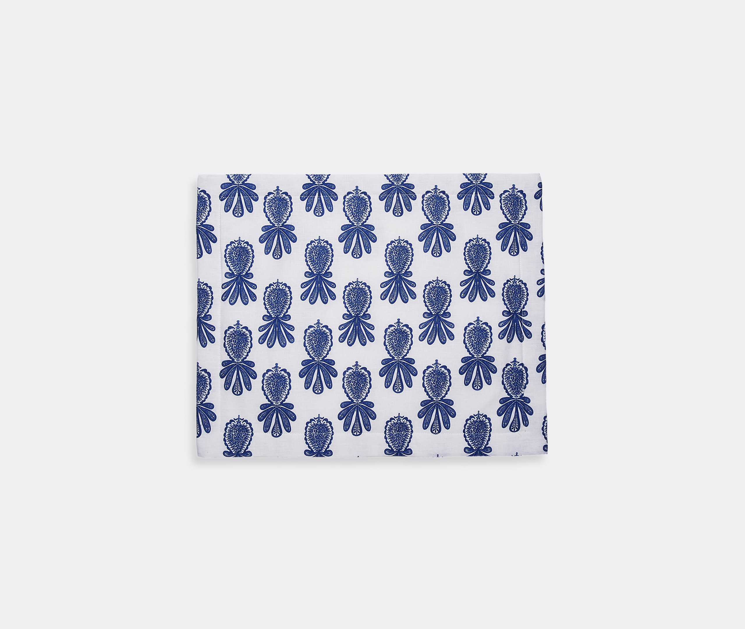 La Doublej Table Linens Blue Uni In Blue