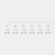 Ichendorf Milano 'tutu' Champagne Glass, Set Of Six -  Glassware Clear Uni