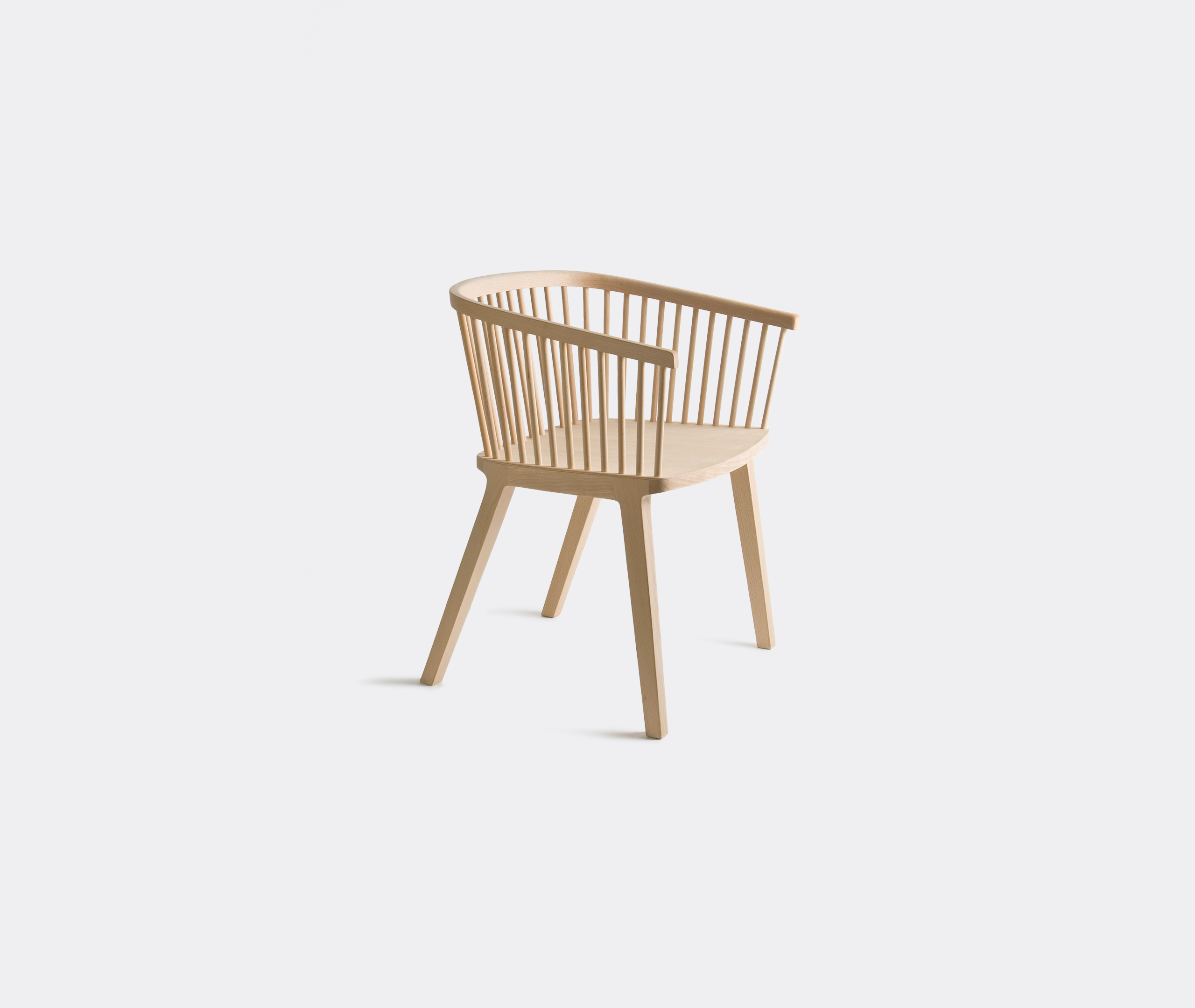 Colé Seating Beech Wood Uni In Beech Wood