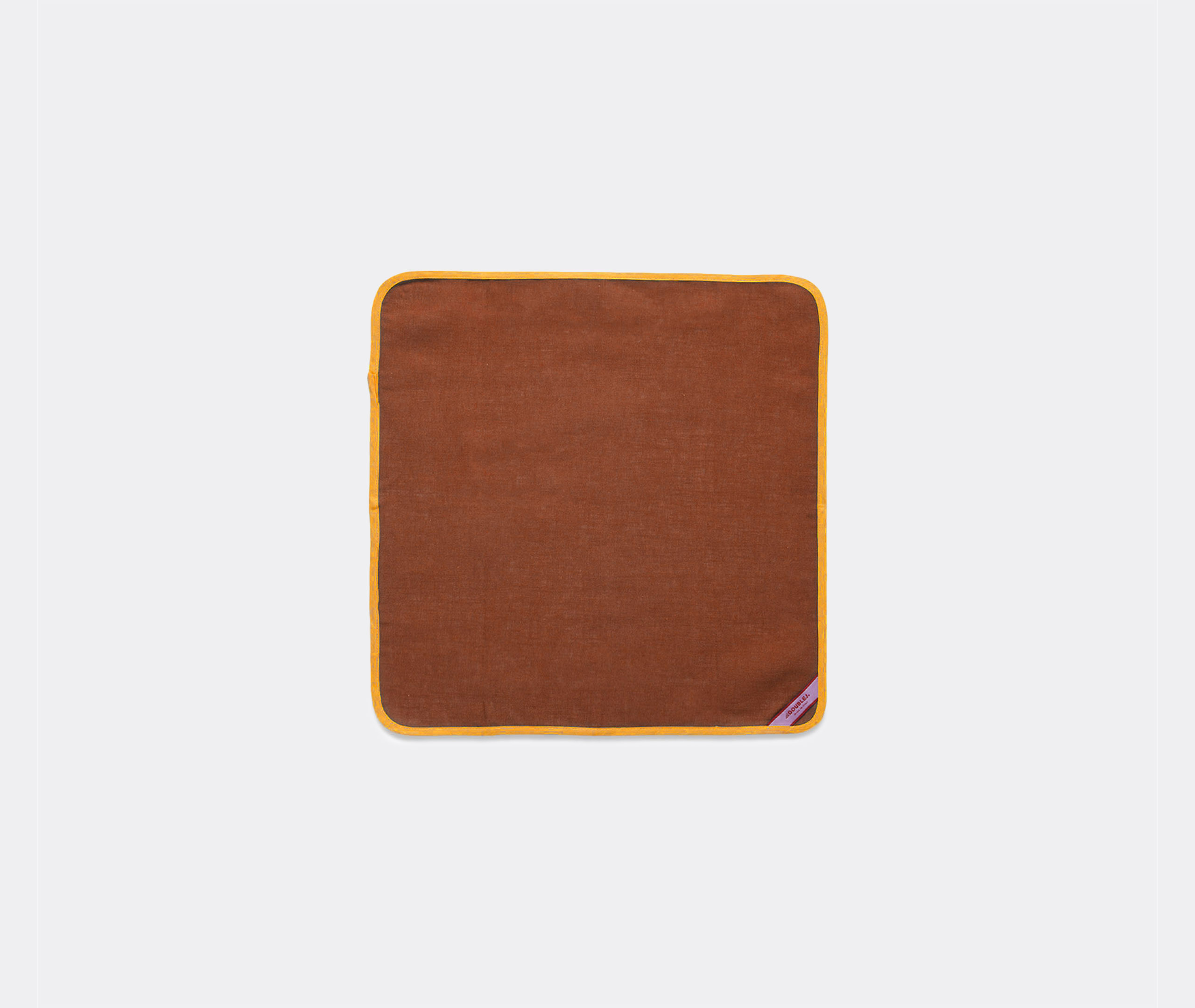 La Doublej Table Linens Brown Uni In Brown