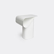 Dante - Goods And Bads 'revue' Side Table, White -  Tables And Consoles White Uni