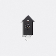 Domeniconi 'zuba' Cuckoo Clock, White -  Mirrors And Clocks Black Uni