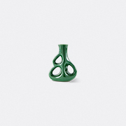 POLSPOTTEN 'three Ears' Vase, Small, Dark Green -  Vases Green Uni