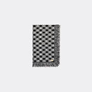 Gucci 'gucci Check' Blanket, Black -  Blankets Yellow Uni