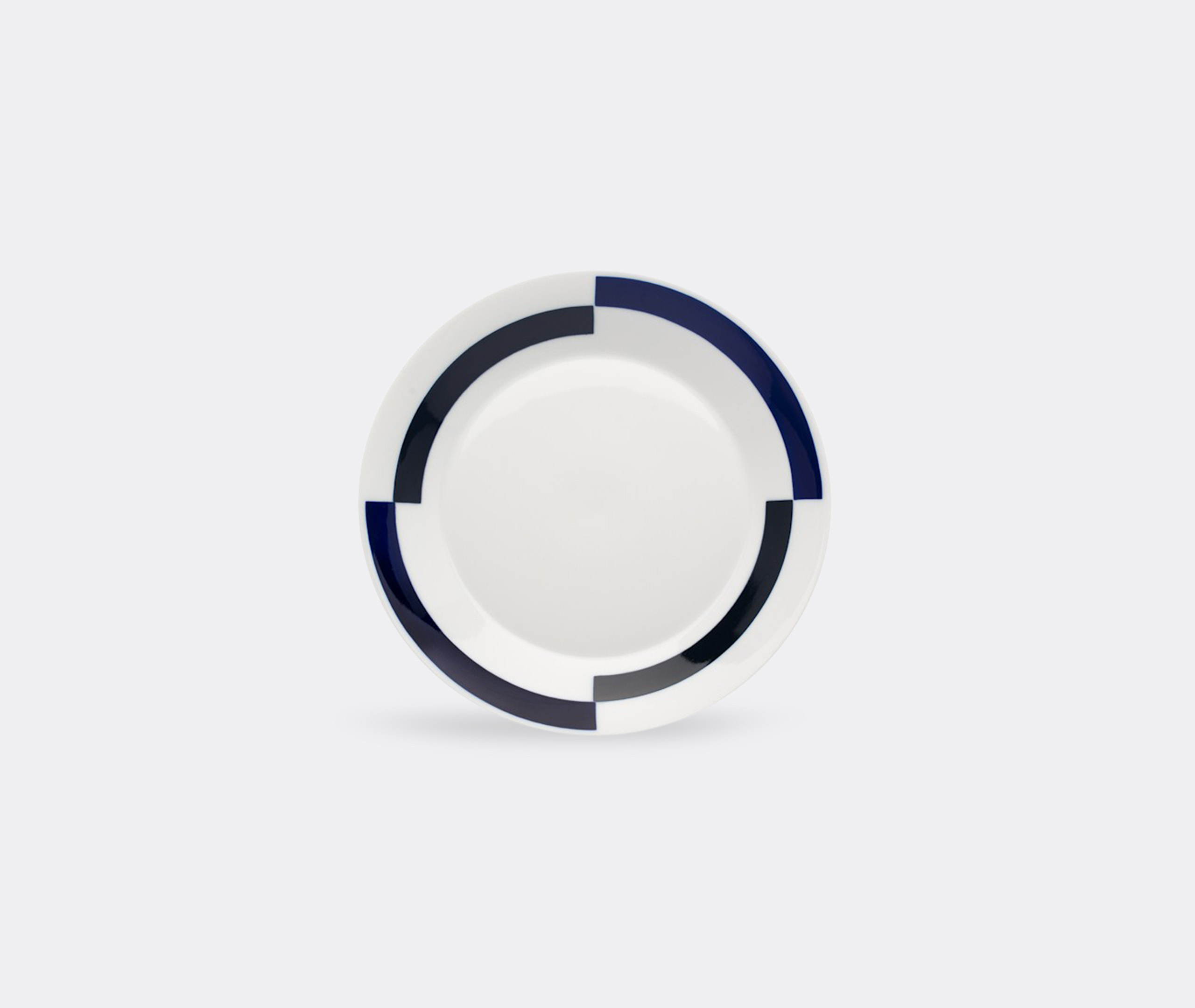 Sargadelos Tableware White&black&blue Uni In White&black&blue