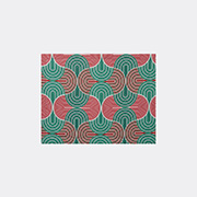 La DoubleJ 'slinky Verde' Tablemat, Set Of Two -  Table Linens Green Uni
