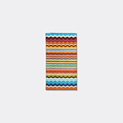 Missoni 'hugo' Beach Towel -  Bath Linens Orange Multicolor Uni