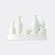 POLSPOTTEN 'shanghai' Vase, White -  Vases White Uni