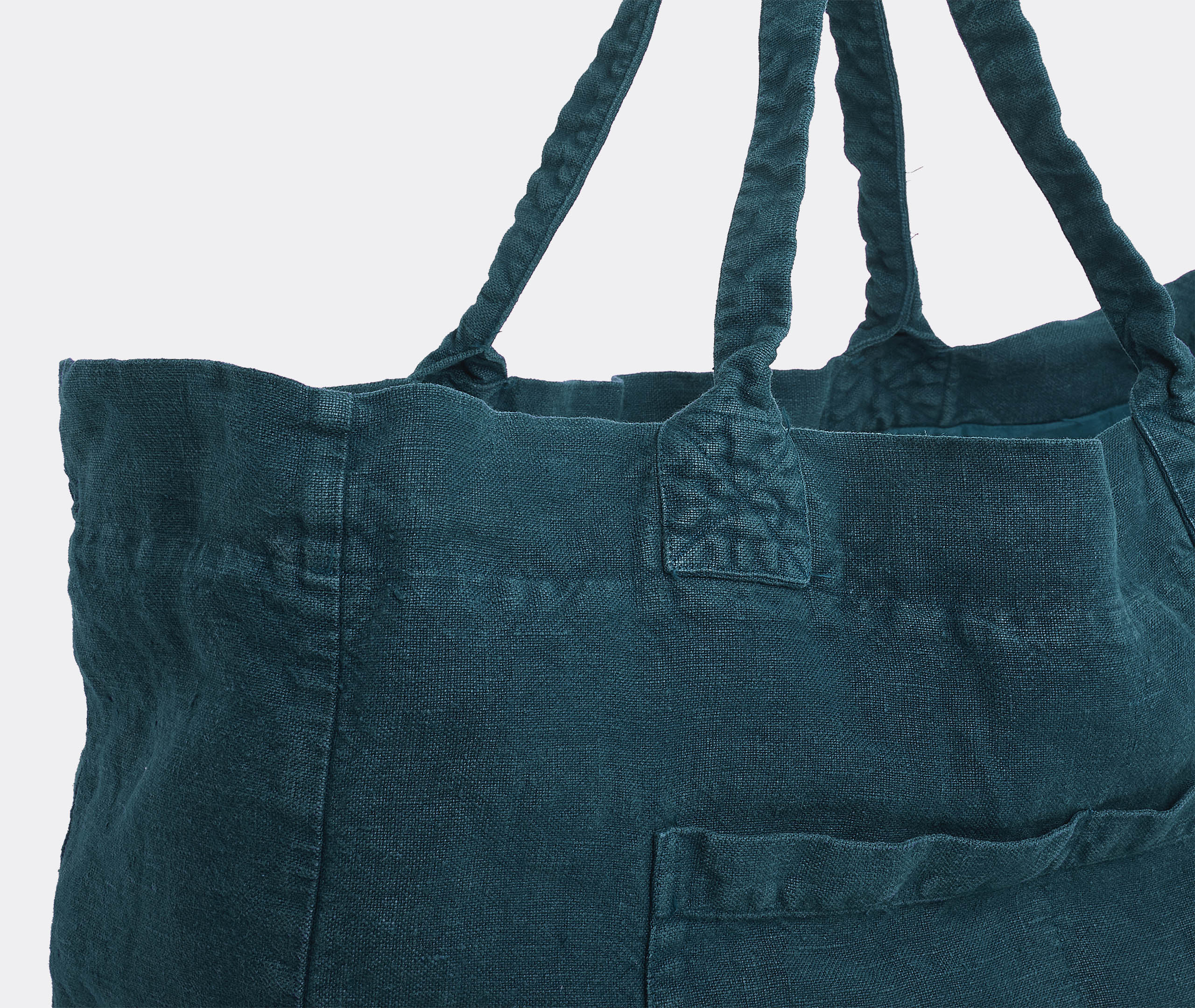 Once Milano Pocket Weekend Bag In Forest