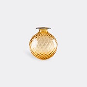 Venini 'monofiore' Bottle, M, Yellow -  Vases Amber Uni