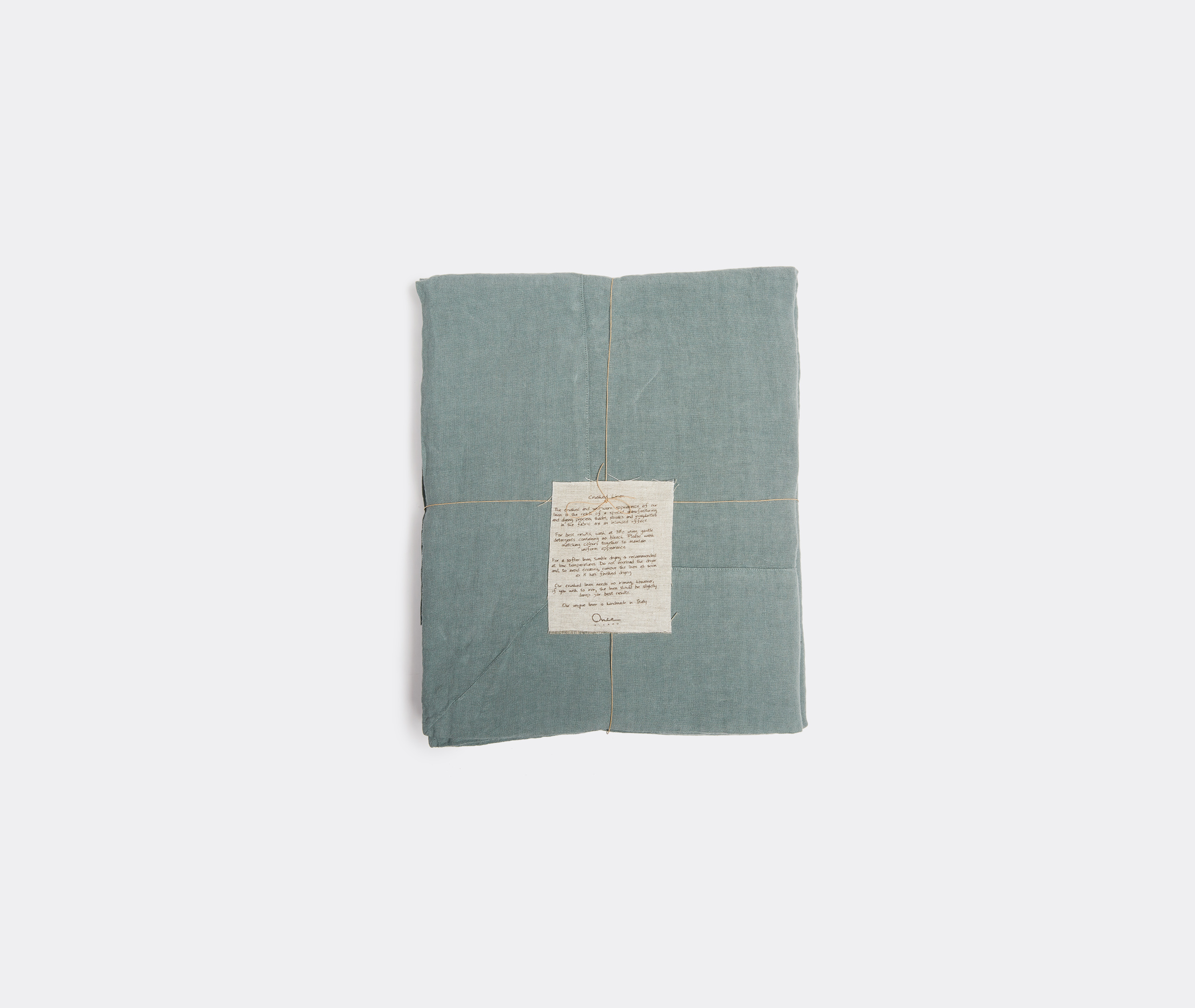 Once Milano Table Linens Sage Uni In Sage
