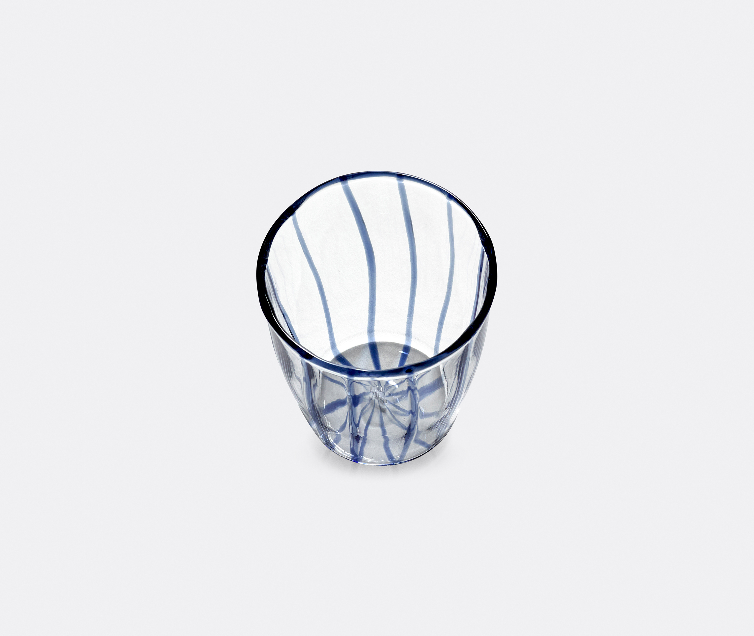 Serax Glassware Blue Uni In Blue