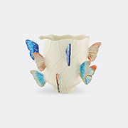 Bordallo Pinheiro 'cloudy Butterflies' Vase, Small, Light Blue -  Vases Multicolour Uni