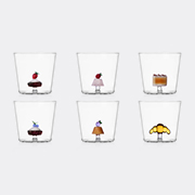 Ichendorf Milano 'patisserie' Tumbler, Assorted Set Of Six, Multicolor -  Glassware Multicolour Uni
