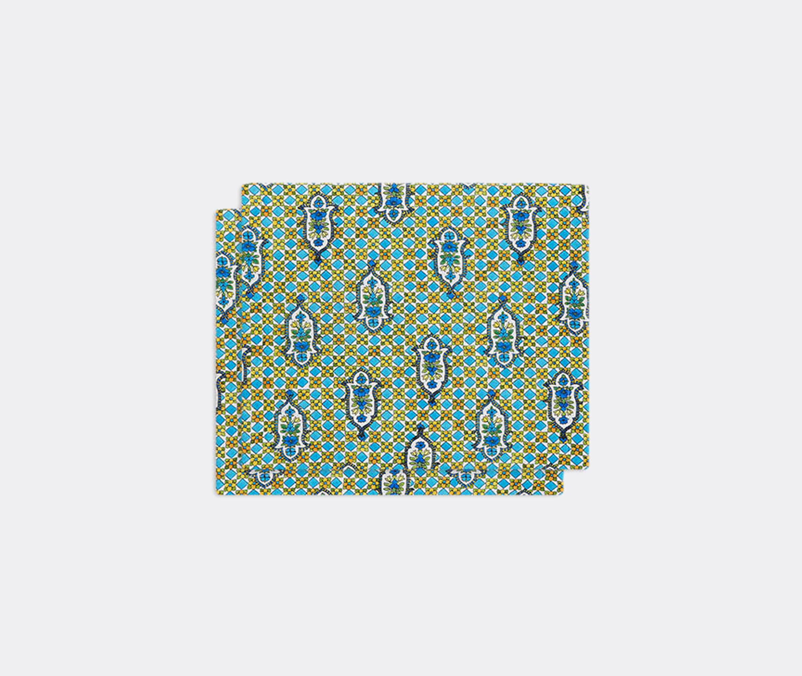 La Doublej Table Linens Multicolour Uni In Multicolor