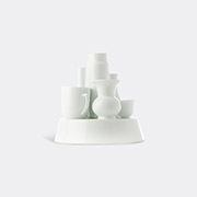 POLSPOTTEN 'hong Kong' Vase, White -  Vases White Uni